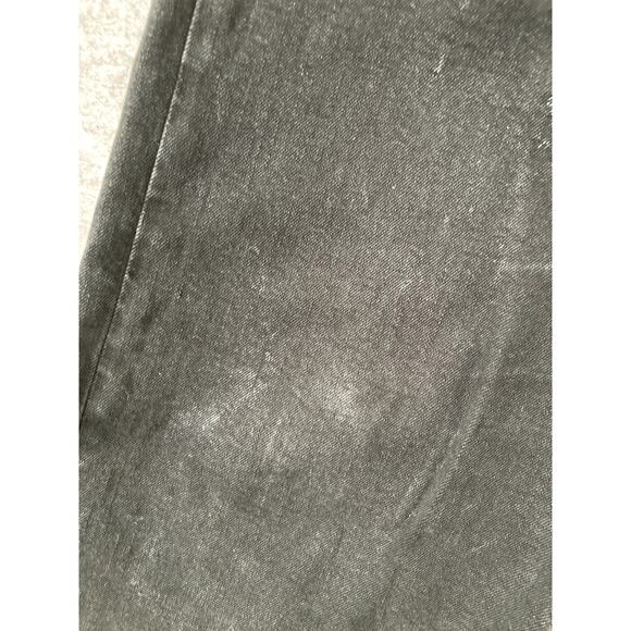 Vintage Polo Ralph Lauren Jeans Mens 40x30 black Button Fly Wide Leg Boot Cut - Picture 9 of 13